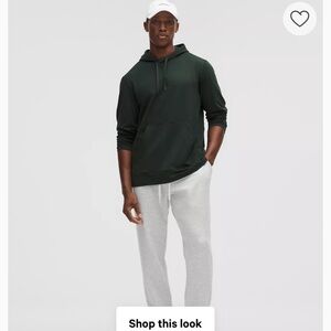 Men's NWOT Lululemon Athletica light gray joggers M